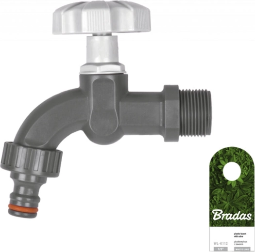 Robinet 1/2" cu filet interior pentru cuplă rapidă White Line