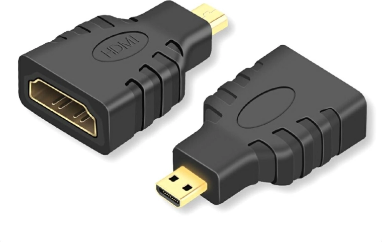 Adaptor Hd26 hdmi micro hdmi auriu