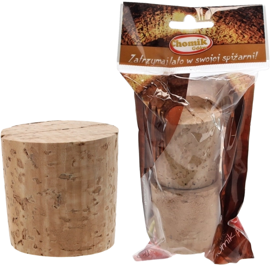 Dopuri ecologice din plută 45 mm pentru damigene de sticlă 10–34 l, set 2 buc