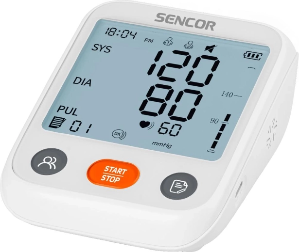 Tensiometru digital de braț Sencor SBP 1150WH