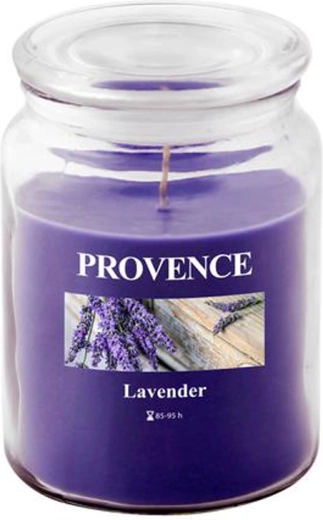 Lumânare parfumată în pahar Provence lavandă 95 de ore