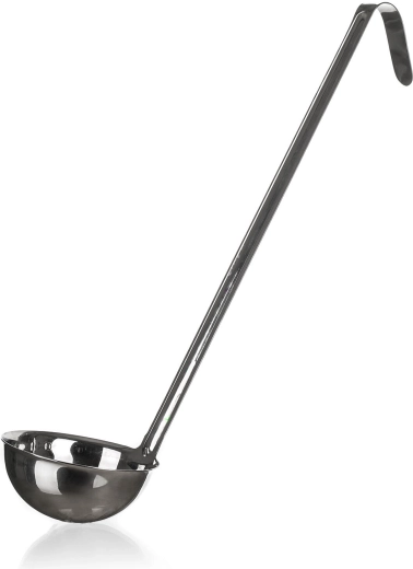 Polonic din oțel inoxidabil AKCENT 160 ml, diametru 9 cm