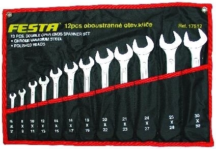 Set de chei fixe 6–32 mm, 12 piese FESTA