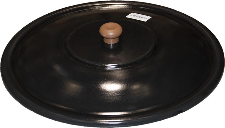 Capac pentru ceaun de 14 l – emailat, negru