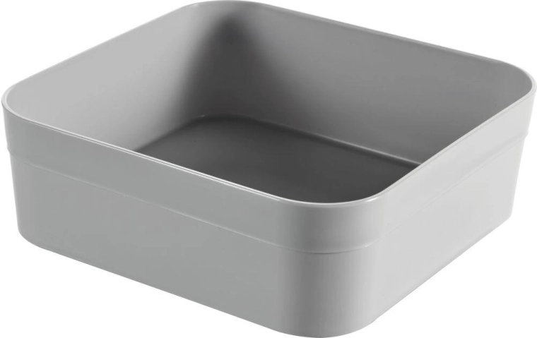 Organizator pentru sertar INFINITY 15 × 15 × 5 cm, gri