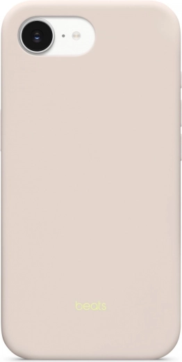 Husă din silicon BEATS cu MagSafe pentru iPhone 17e – bej nisipiu