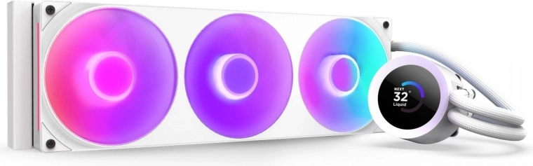 NZXT Kraken Plus 360 rgb lcd alb răcire cu apă pentru procesor