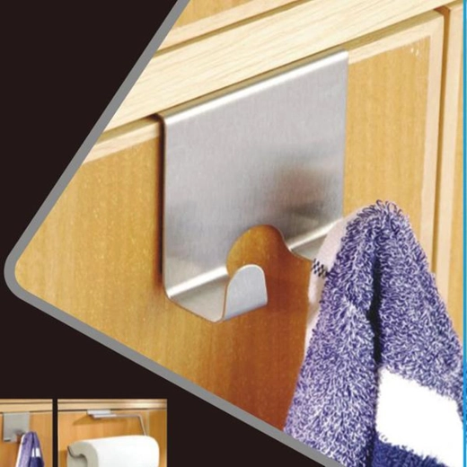 Cârlig dublu suspendat din oțel inoxidabil 6,7 × 7,2 × 4,5 cm