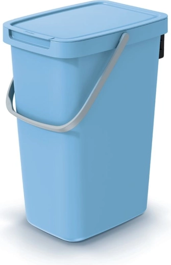 Coș de gunoi Systema Q Collect 12 l, albastru deschis