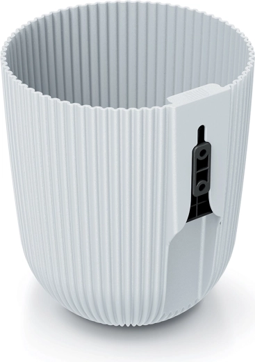 Ghiveci suspendat de perete Milly Wall 14,6 cm alb