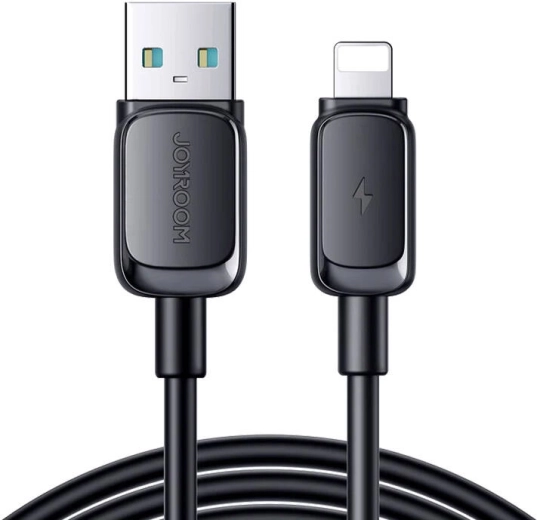 Cablu S-AL012A14 2,4A USB la Lightning / 2,4A / 1,2 m (negru)