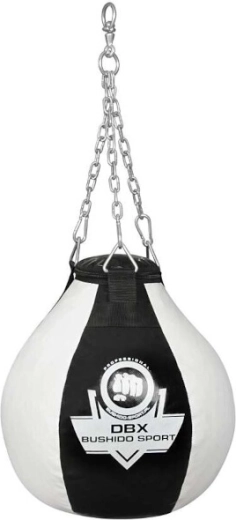 Pară de box DBX Bushido SK15 alb-negru 15 kg