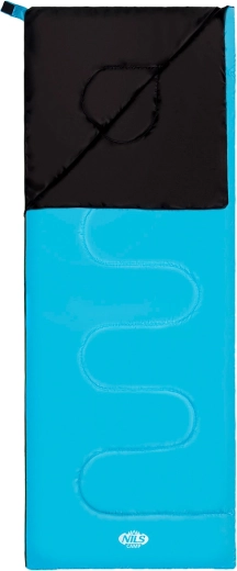Sac de dormit tip pătură NILS Camp NC2002 albastru