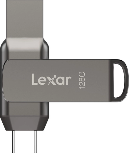 Lexar JumpDrive D400 stick USB dual USB‑C/USB‑A 128 GB