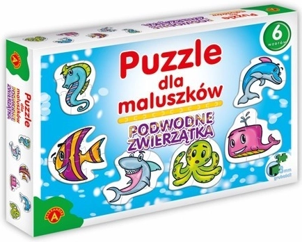 Puzzle pentru cei mai mici – animale subacvatice