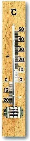 Termometru de interior din lemn 15 cm