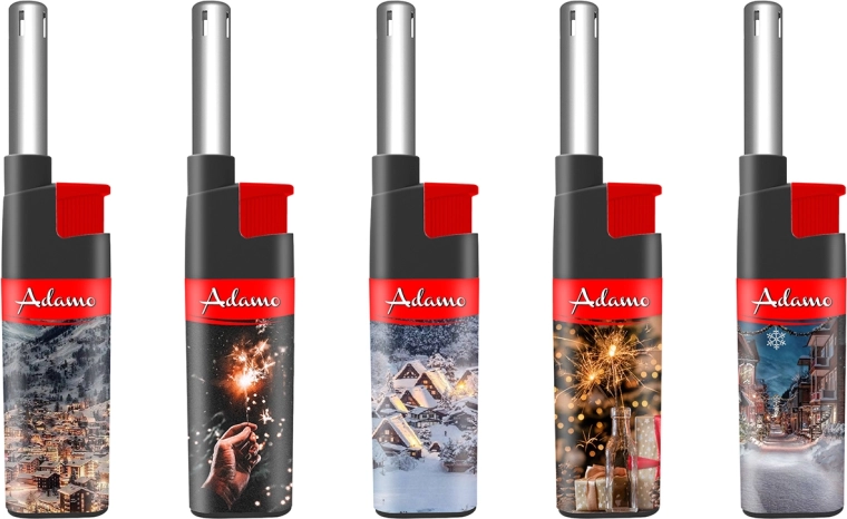Brichetă pe gaz FireLight Adamo Winter Time – ediție de iarnă (25 buc.)