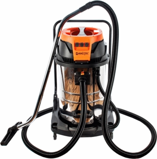 Maltec TurboVac aspirator industrial 3000 W, 80 l INOX