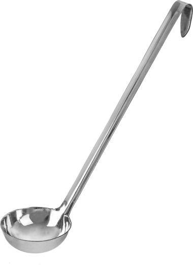 Polonic din oțel inoxidabil, 45 ml, 26 cm