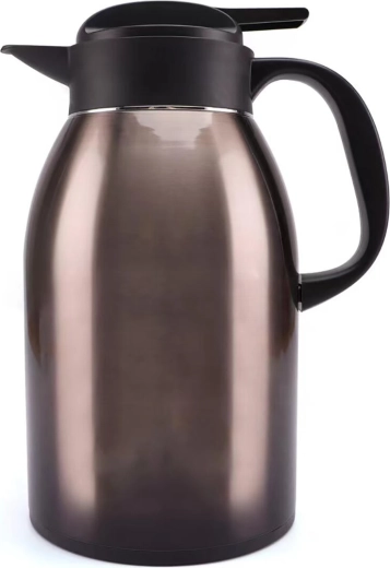 Carafă termică 1,8 l din oțel inoxidabil cu capac din plastic