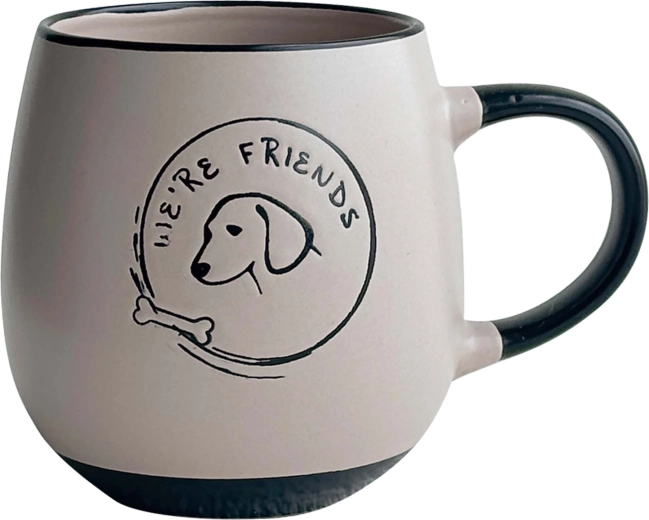 Cană ceramică cu câine 550 ml