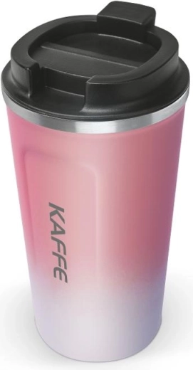 Cană termică Lamart Kaffe 500 ml roz