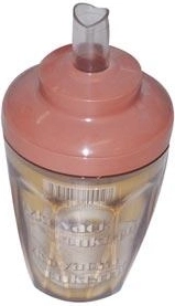 Dozator de zahăr din plastic 11 cm, transparent