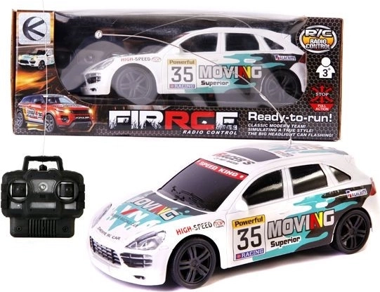 Mașină sport RC colorată - 1 buc