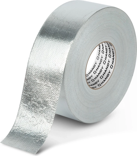 Bandă adezivă din aluminiu cu fibră de sticlă 50 m x 50 mm
