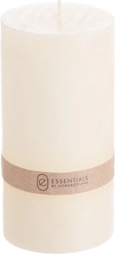 Lumânare decorativă albă 320 g (bloc)