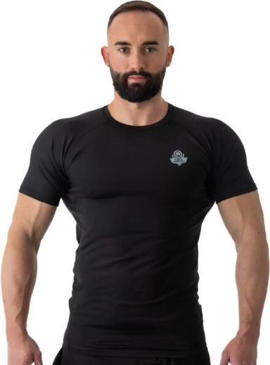 Rashguard compresiv pentru bărbați DBX BUSHIDO RS Black