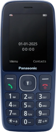 Telefon Panasonic pentru seniori 4G, albastru