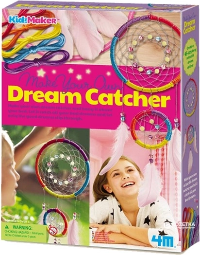 Set creativ pentru realizarea unui dreamcatcher pentru copii