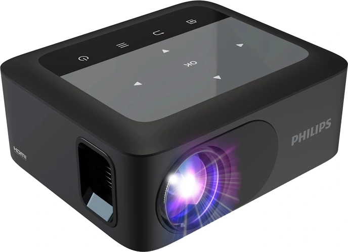 Mini proiector Philips N-110 720p negru