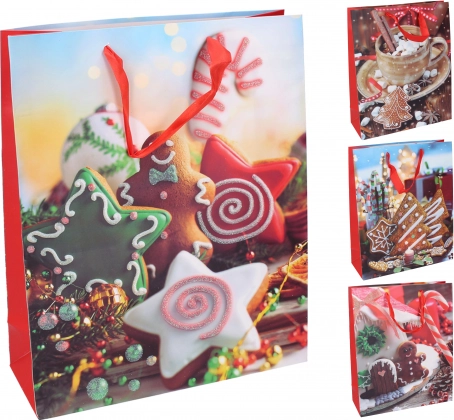 Geantă cadou de Crăciun mare