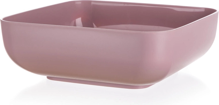 Bol din plastic CULINARIA 3 l, 23 × 23 cm, roz