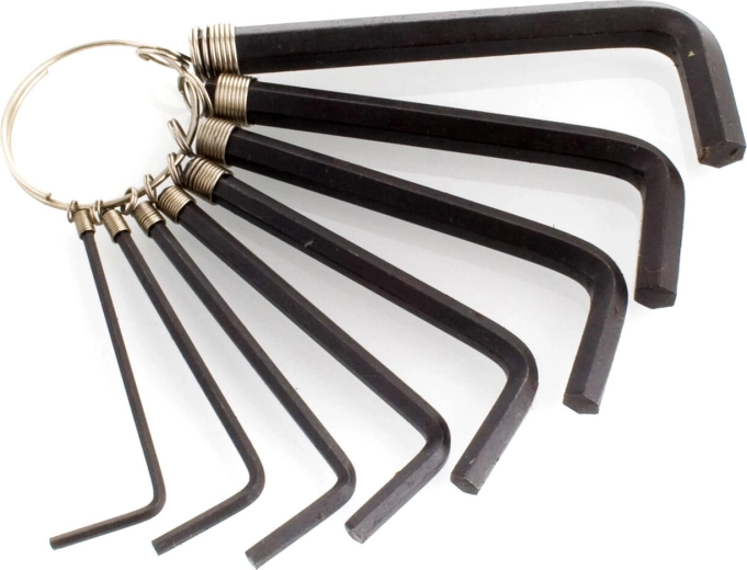 Set de chei imbus 1,5–6 mm, 8 piese