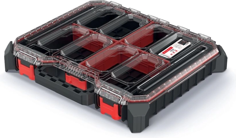 Organizator modular pentru scule 44,5 × 39 × 7,7 cm, negru