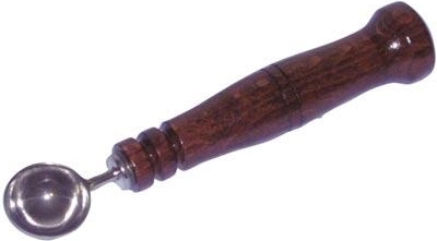 Scobitor pentru cotoare din oțel inoxidabil cu mâner din lemn