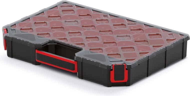 Organizator Tager Carbo Plus cu capac din policarbonat 390 × 284 × 60 mm