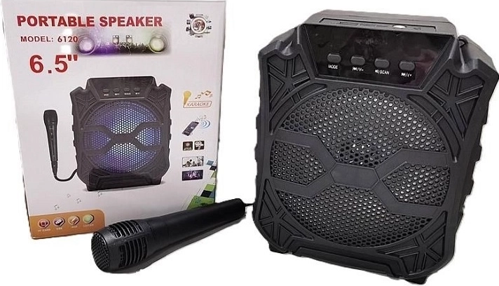 Boxă karaoke cu microfon