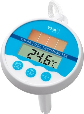 Termometru digital solar pentru piscină TFA