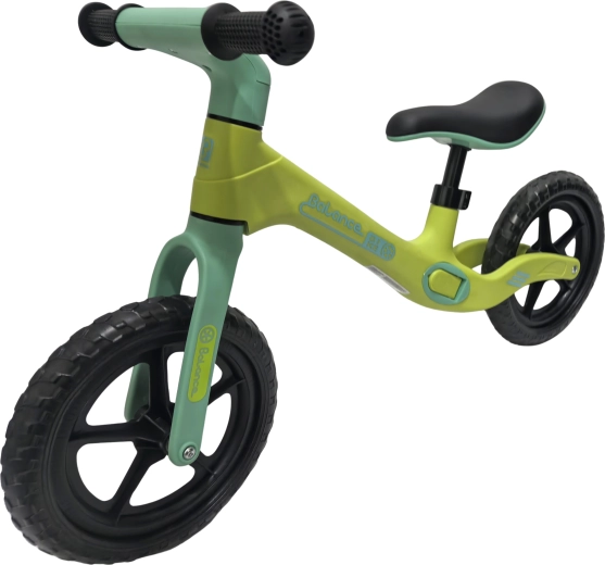 Bicicletă de echilibru pentru copii Balance Bike, verde lime