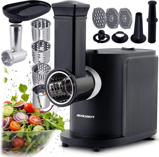 Berdsen bd-600 mașină electrică de tocat carne și răzătoare pentru legume