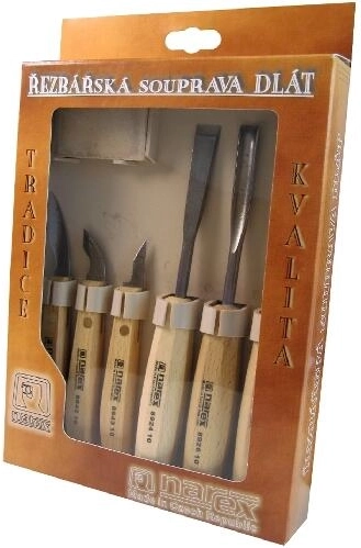 Set de dălți de sculptură, 6 piese