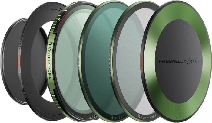 Set de filtre variabile ND/CPL Freewell Brandon Li 67 mm