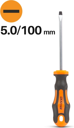 Șurubelniță plată 5,0 × 100 mm