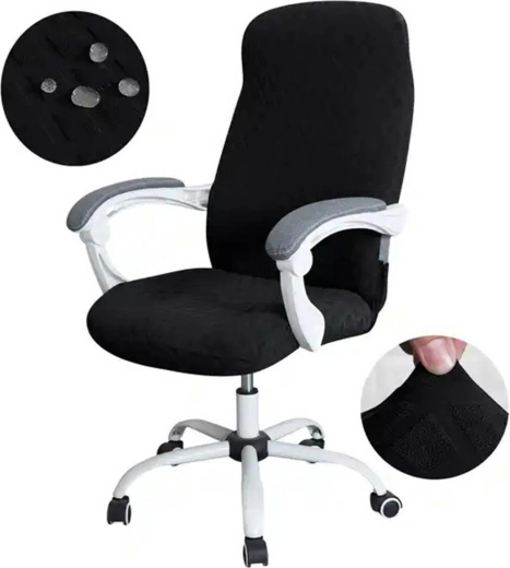 Husă pentru scaun de birou Da100 negru