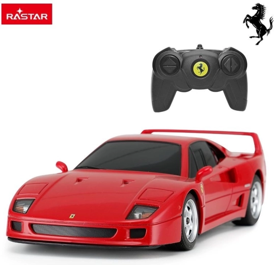 Mașină RC Rastar Ferrari F40 1:24 roșie - 1 bucată