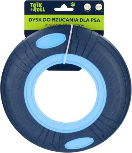 Disc zburător albastru pentru câine